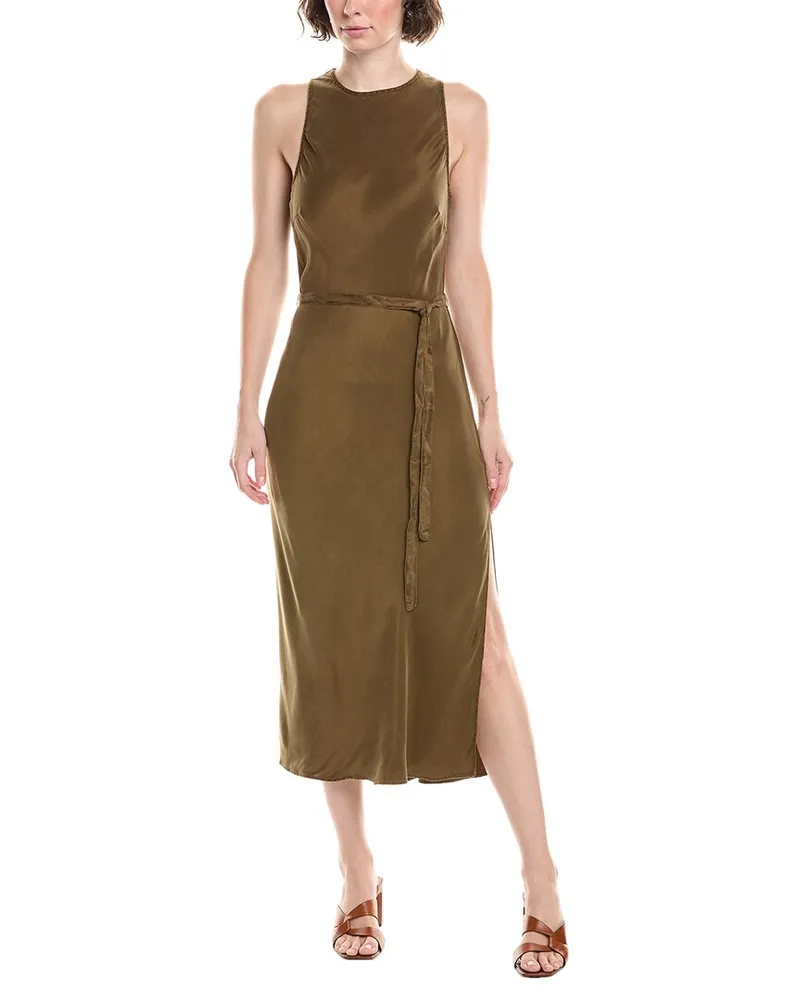 Bella Dahl Tank Slip Dress Green