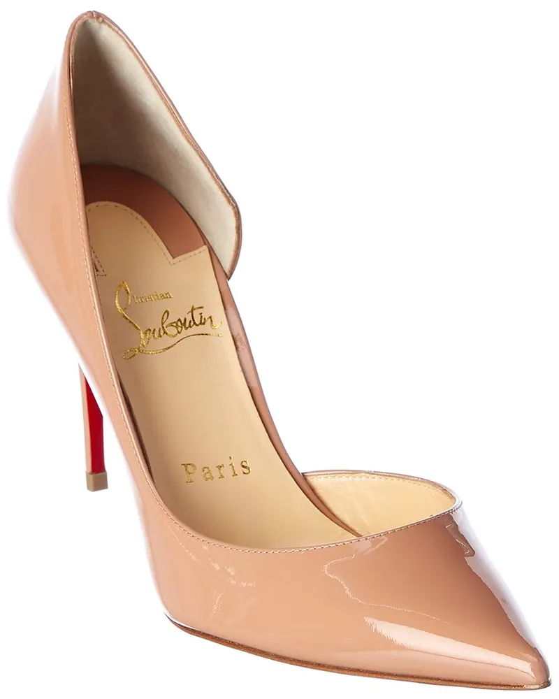 Christian Louboutin Iriza 85 Patent Pump Nocolor