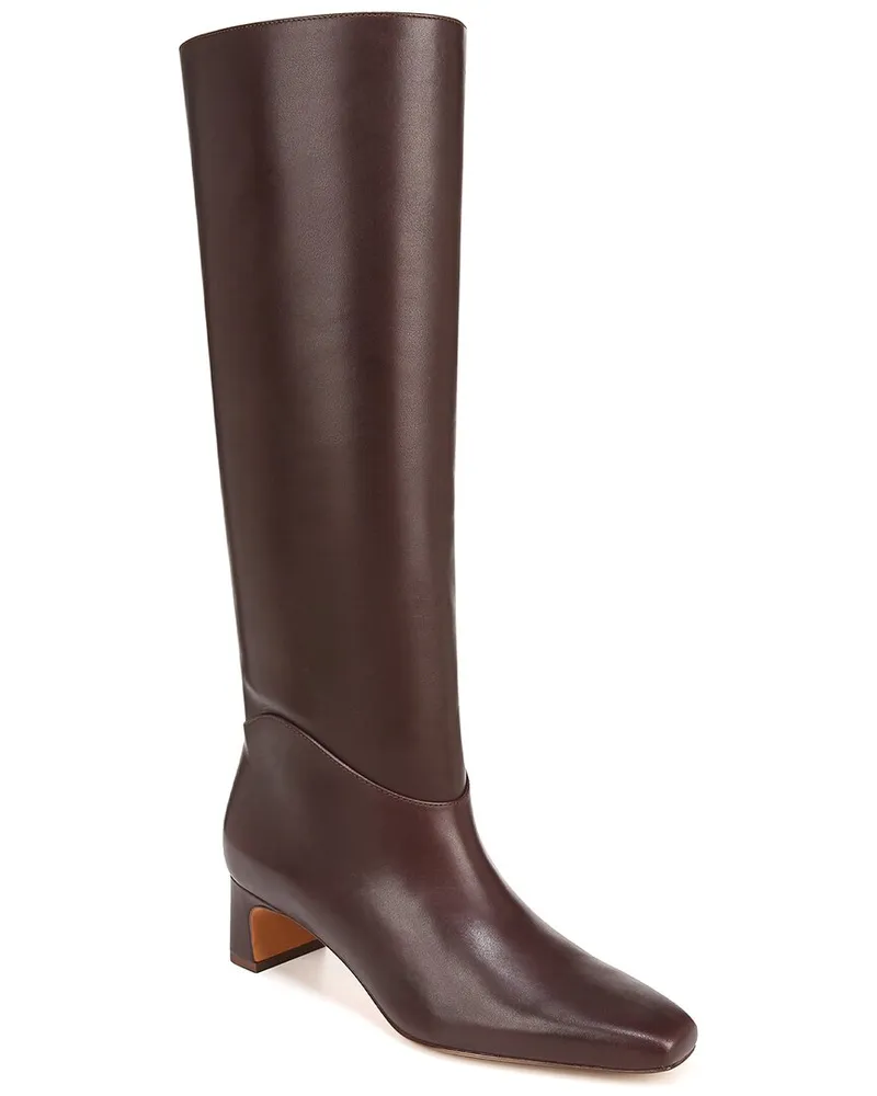 Vince Sol Leather Boot Brown
