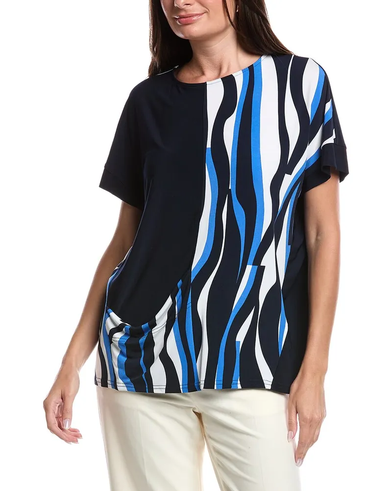 Joseph Ribkoff Top Blue