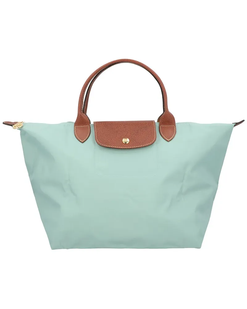 Longchamp Le Pliage Original Medium Canvas Handbag Green