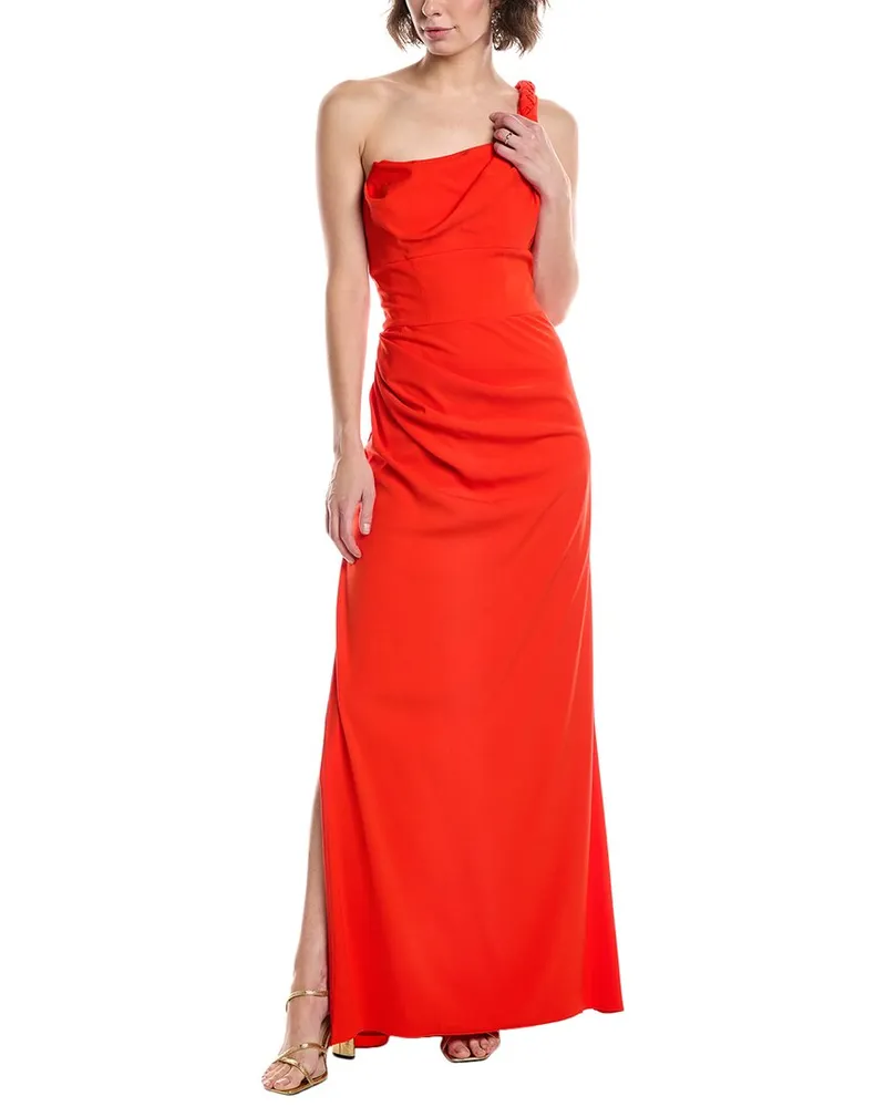 Black Halo Marion Gown Orange