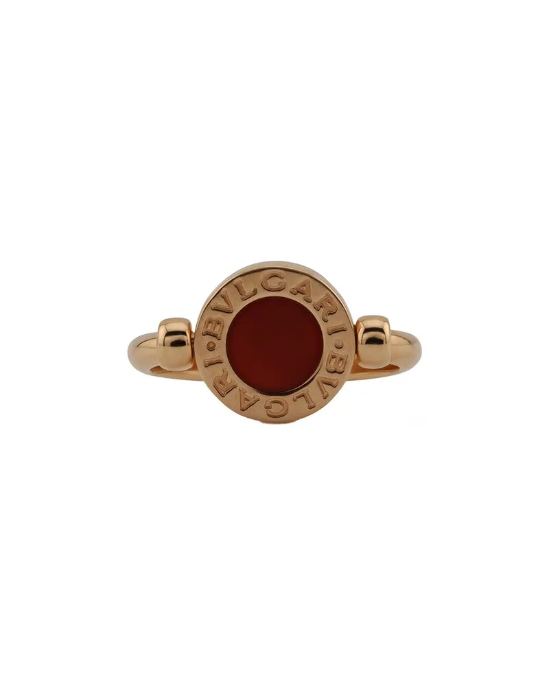 Bulgari 18K Rose Gold 1.00 ct. tw. Red Tourmaline Ring Nocolor
