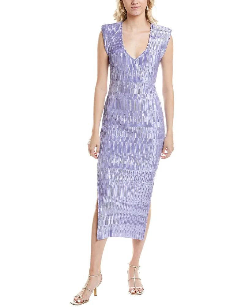 ASTR the Label Nyah Midi Dress Purple
