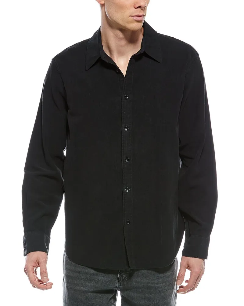 Rag & Bone Finch Corduroy Shirt Black