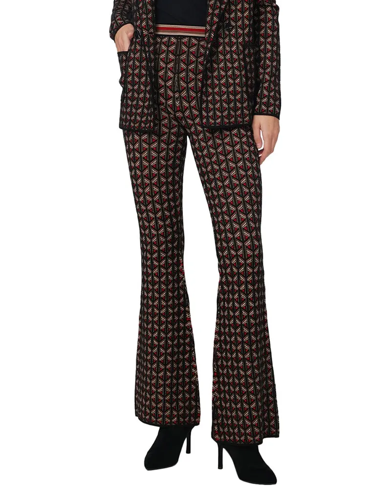 Diane von Furstenberg Ashdon Wool-Blend Pant Nocolor