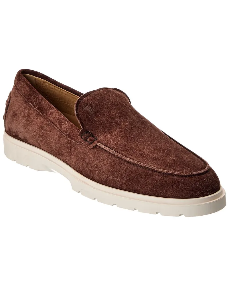 TOD'S TOD’s Suede Loafer Brown