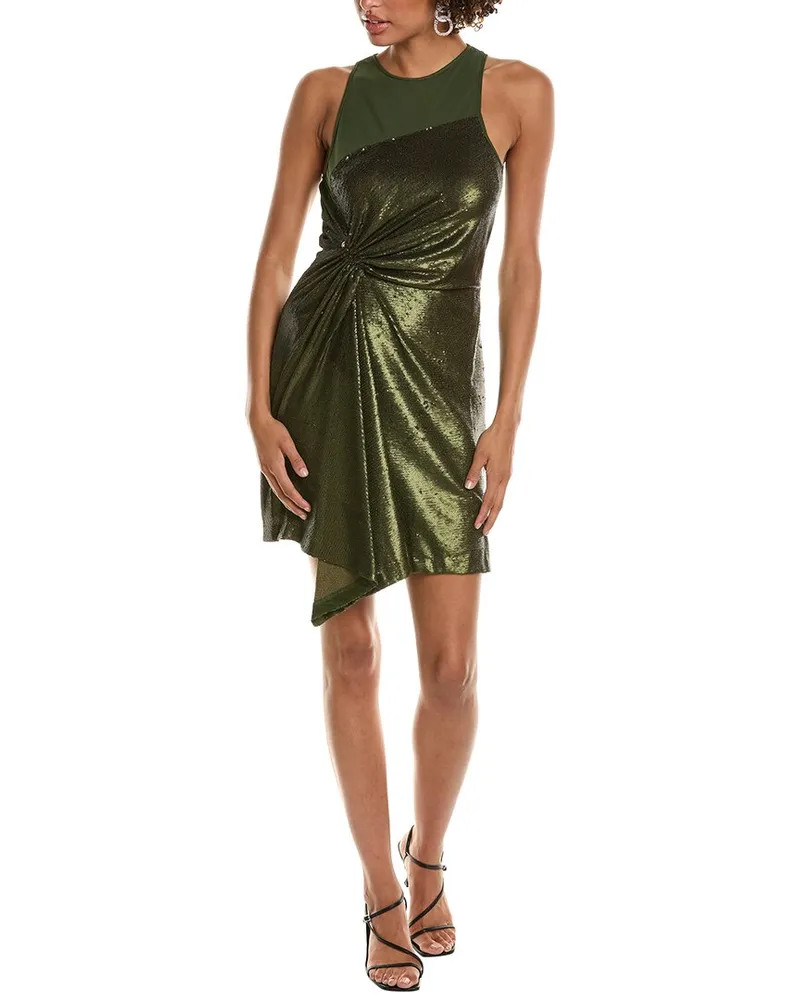 Halston Ida Cocktail Dress White
