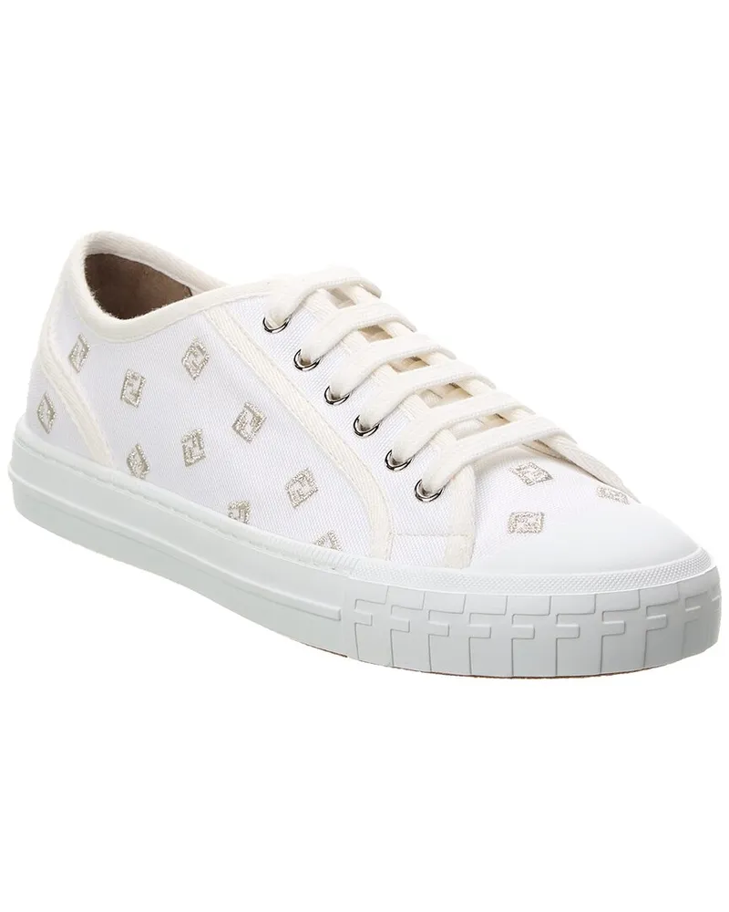 Fendi Domino Canvas Sneaker Nocolor