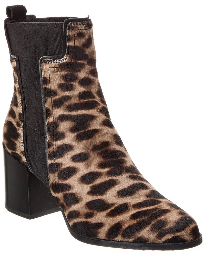 TOD'S TOD’s Haircalf Bootie Brown