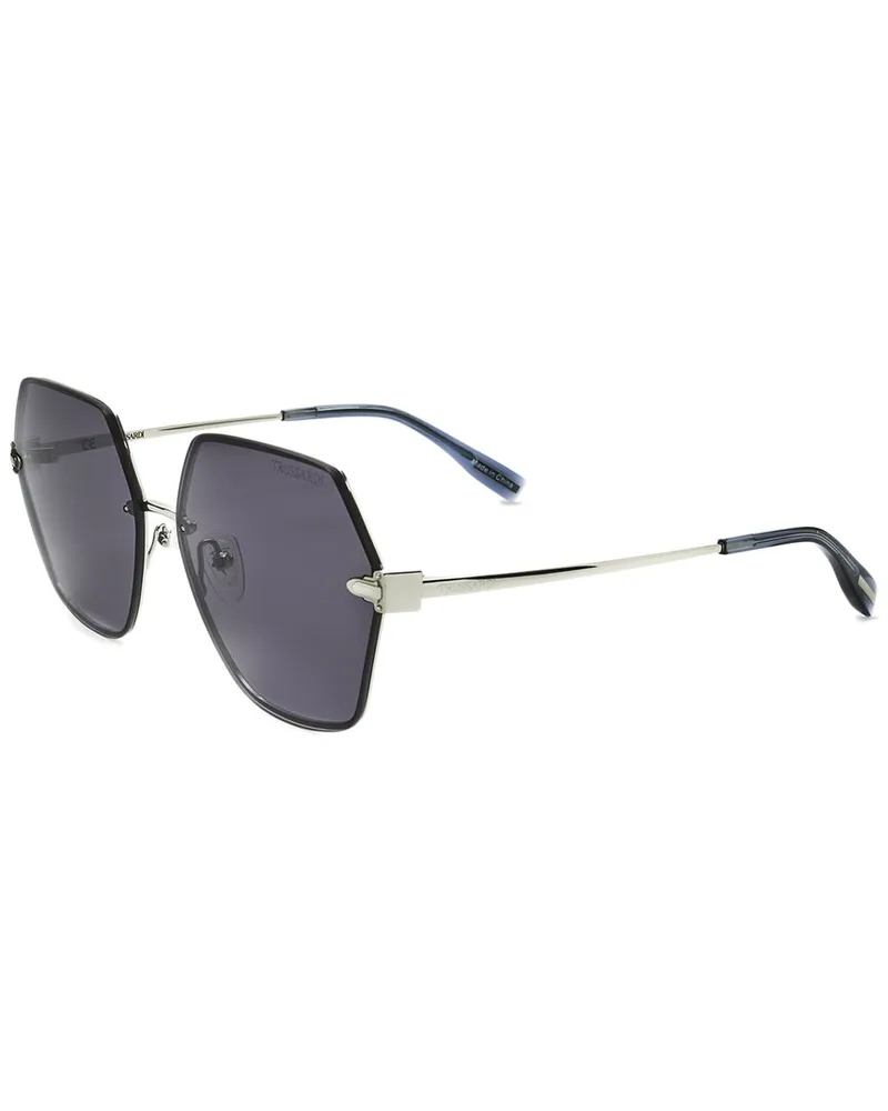 Trussardi Women's STR452F 0579 60mm Sunglasses Black