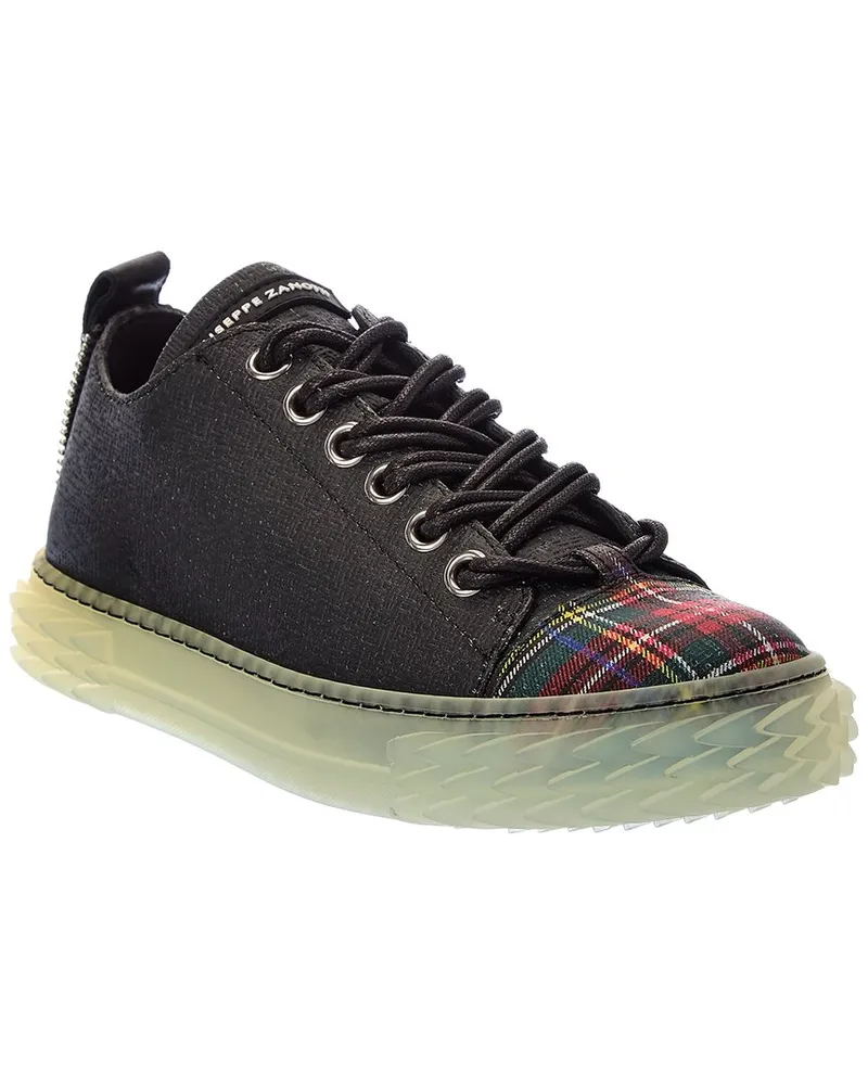 Giuseppe Zanotti Blabber Leather Sneaker Black