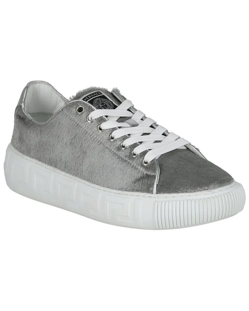 Versace Greca Calf Hair Sneaker Nocolor