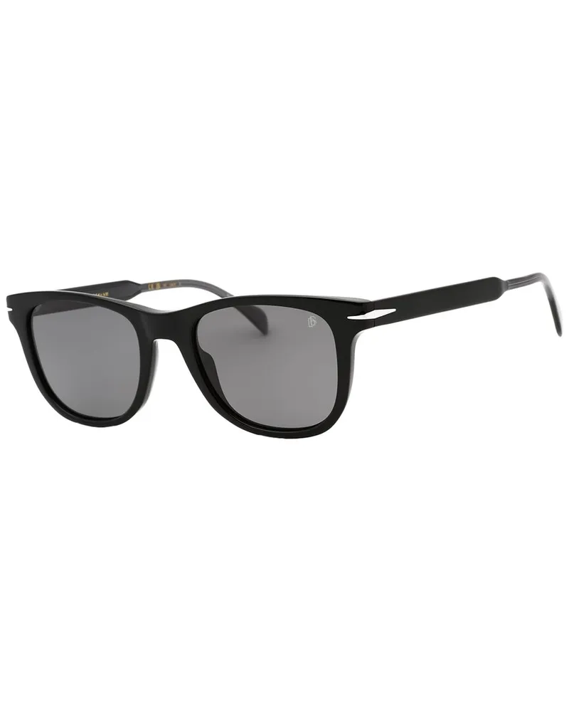 David Beckham Men's DB 1113/S 52mm Polarized Sunglasses Black