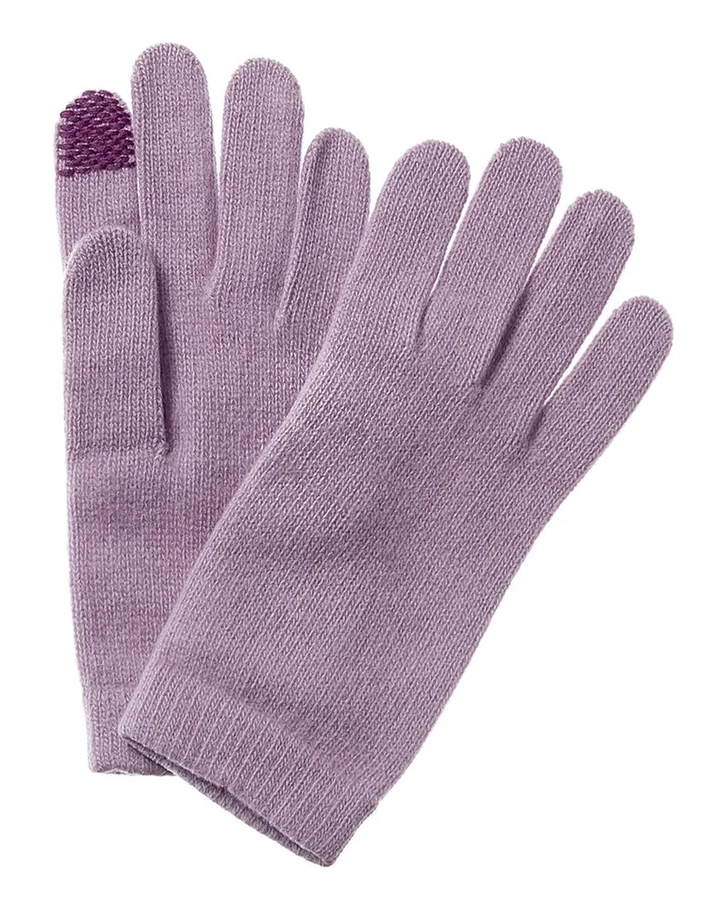 portolano  Cashmere Tech Gloves Purple