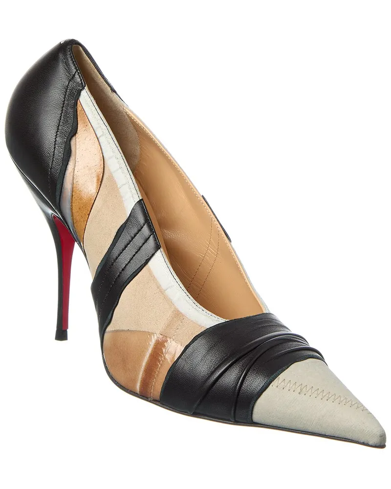 Christian Louboutin x Maison Margiela Martinloula 100 Leather Pump Nocolor