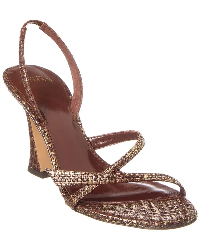 Alexandre Birman Tita Bell 85 Slingback Sandal Gold