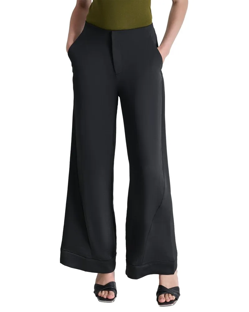 DKNY Wide Leg Pant Black