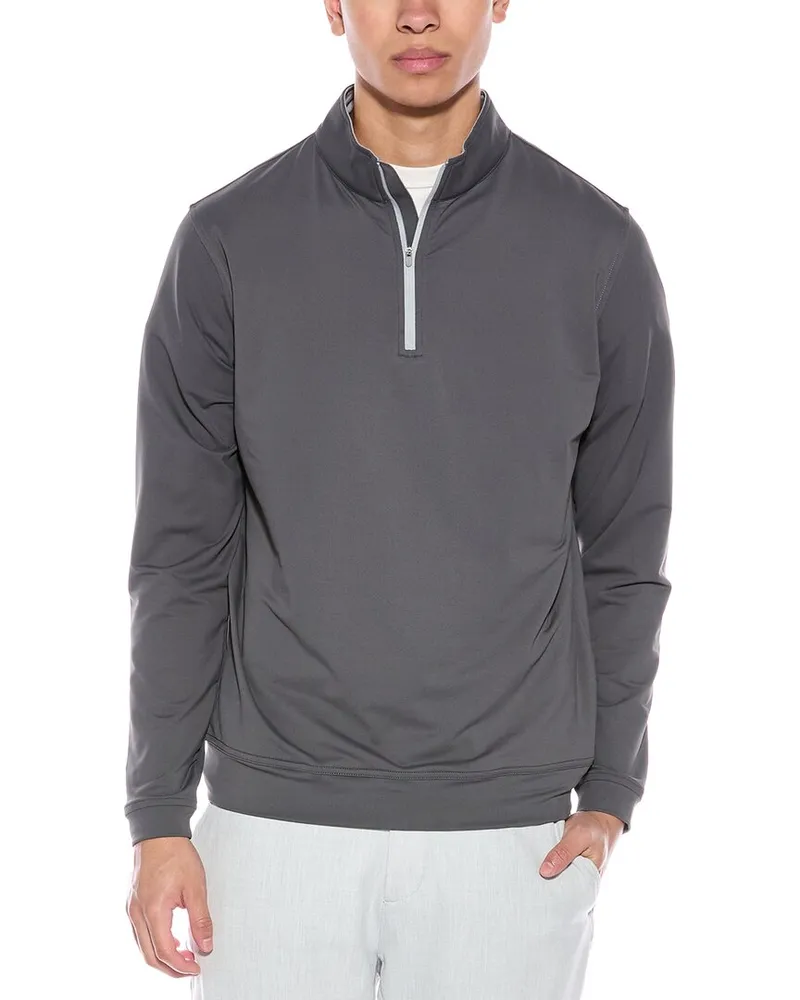 Peter Millar Quarter Zip Knitwear Grey