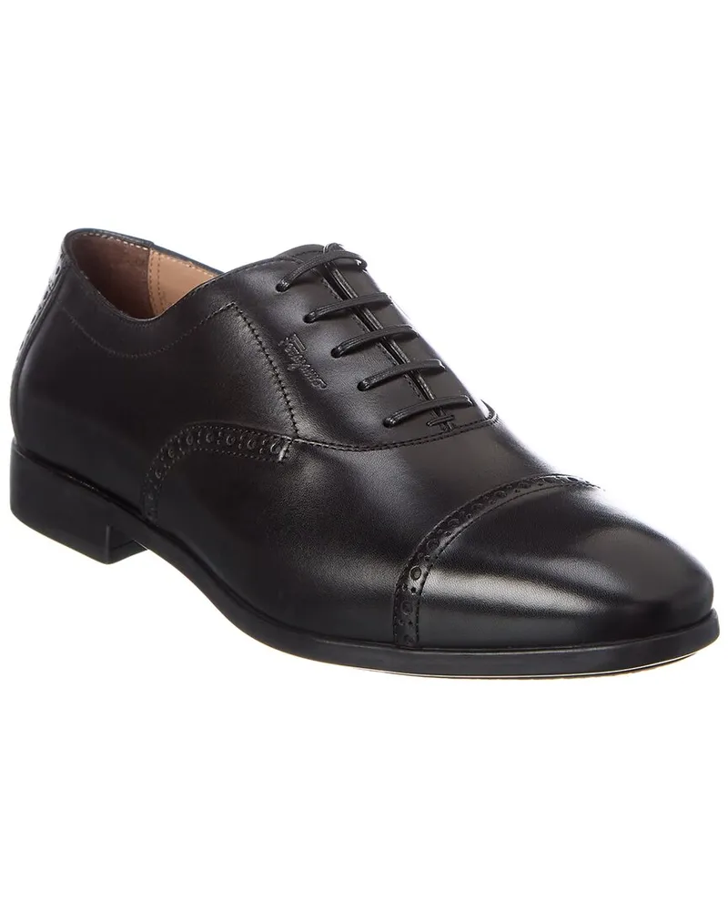 Ferragamo Riley Leather Oxford Nocolor