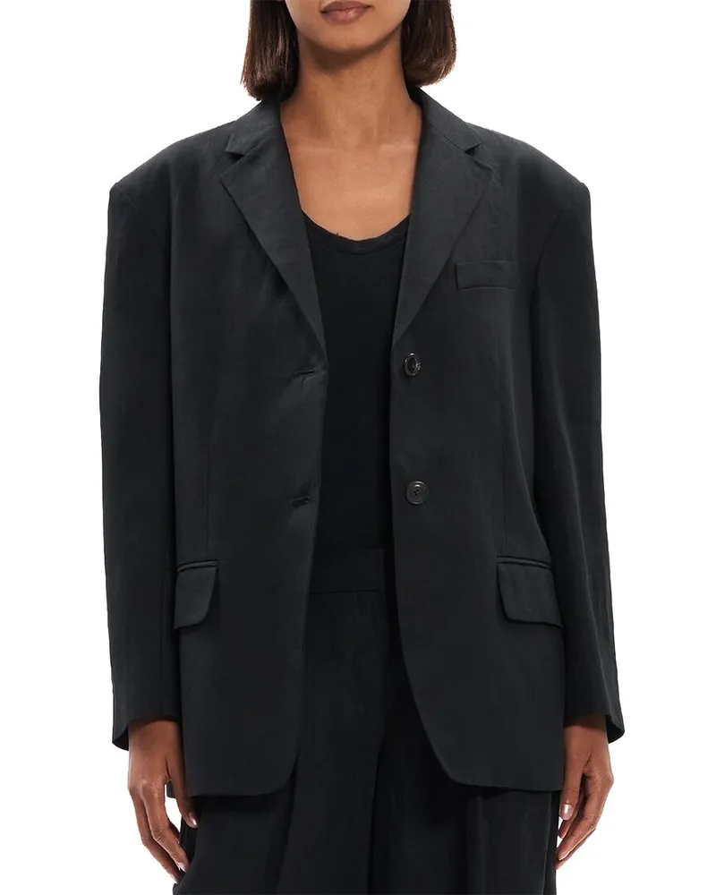 Theory Boxy Oversized Jacket Nocolor