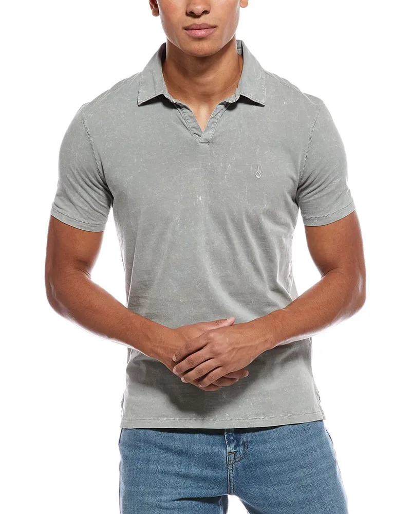 John Varvatos Bodhi Polo Shirt Grey