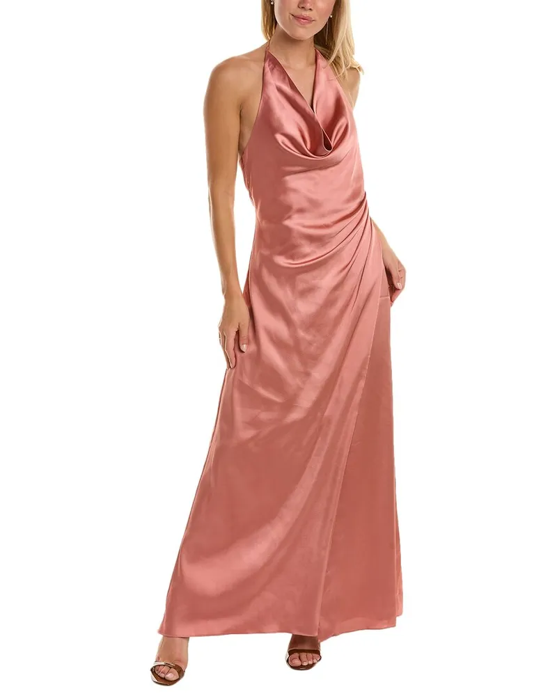 Halston Sutton Gown Pink