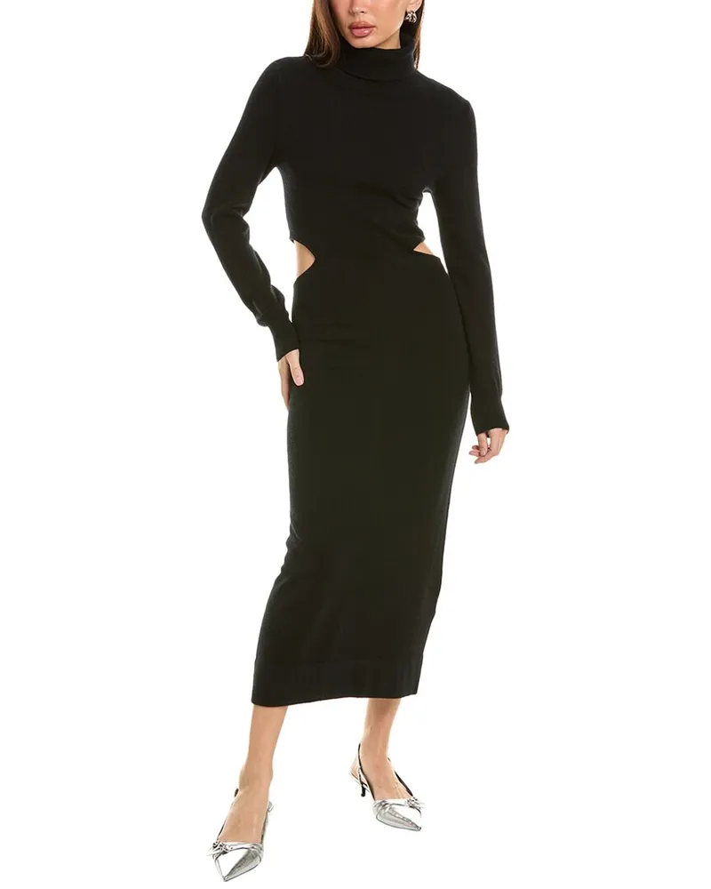 IRO Isao Cashmere Sweaterdress Black