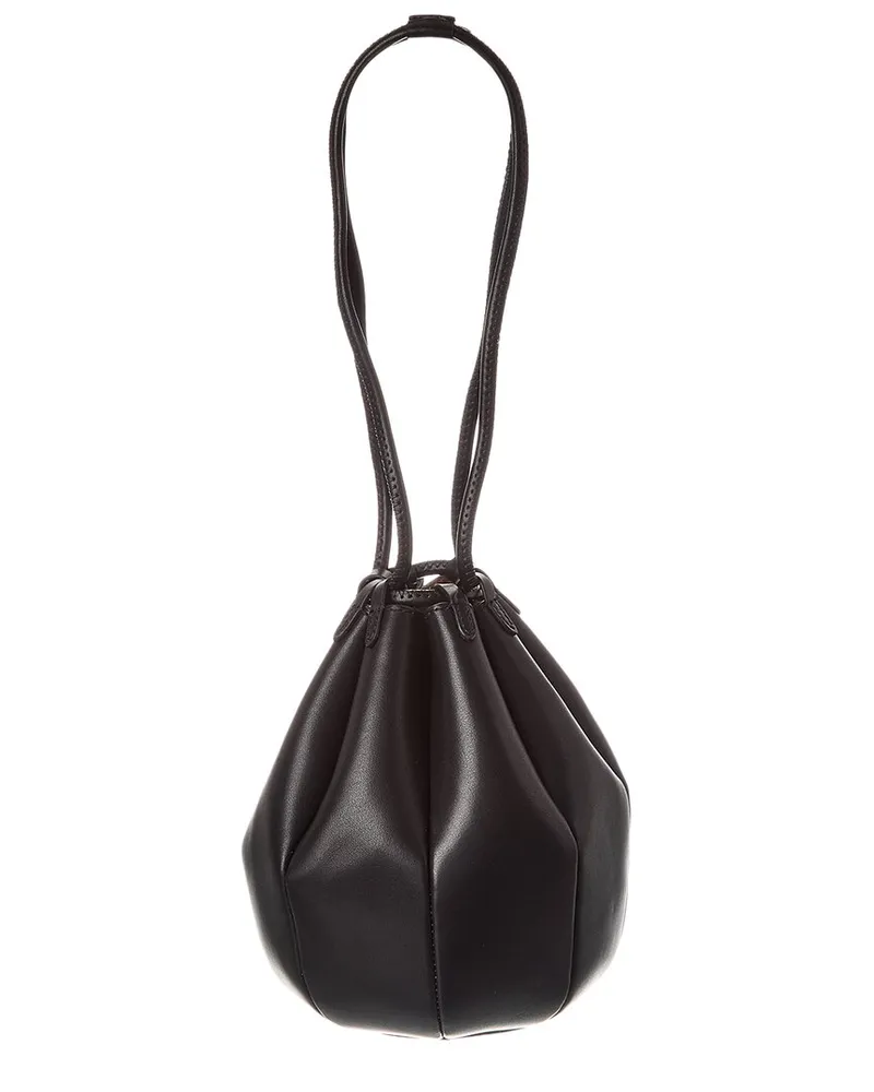 Jason Wu Tulip Leather Bucket Bag Black