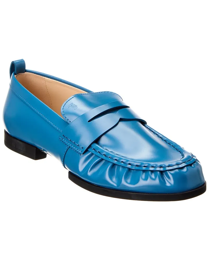 TOD'S TOD’s Gomma Leather Loafer Blue