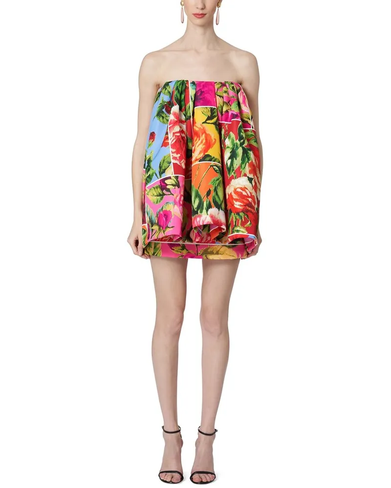 Carolina Herrera New York Babydoll Mini Dress Nocolor