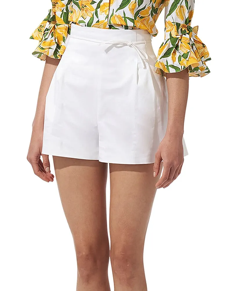 Carolina Herrera New York High-Waist Short White