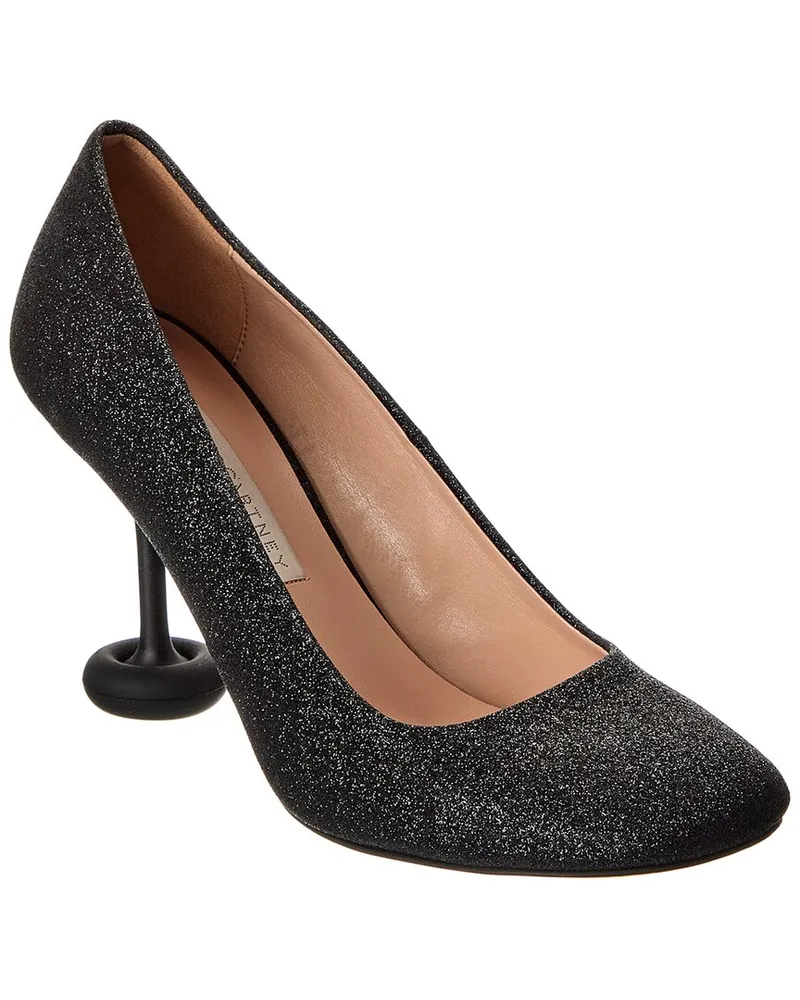Stella McCartney Shroom Glitter Pump Black