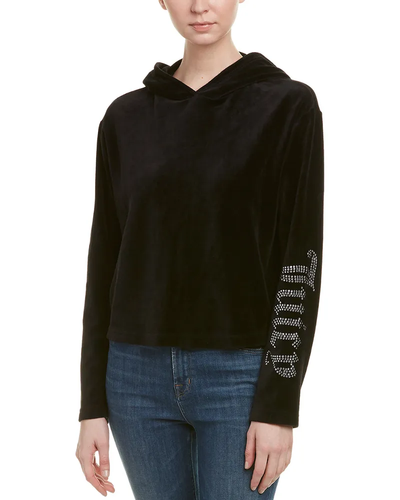 Juicy Couture Gothic Crystal Pullover Black