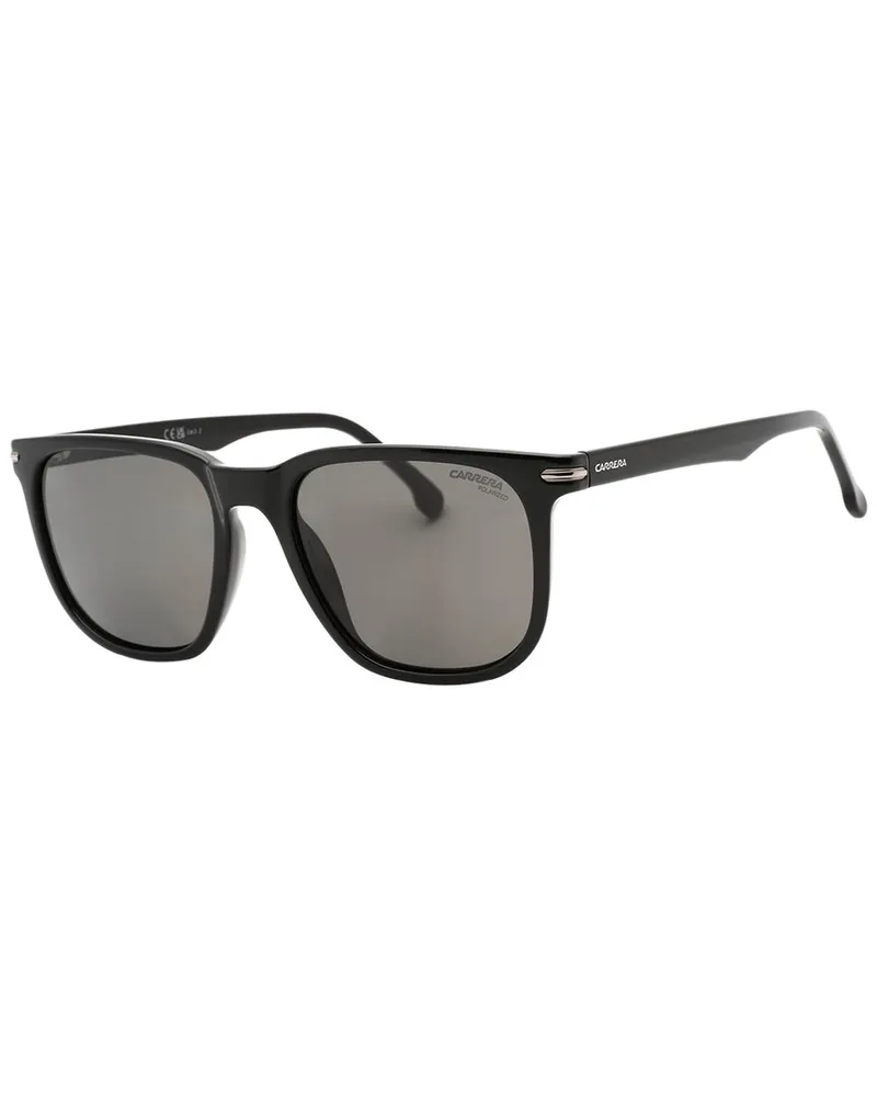Carrera Unisex Fashion 54mm Polarized Sunglasses Black