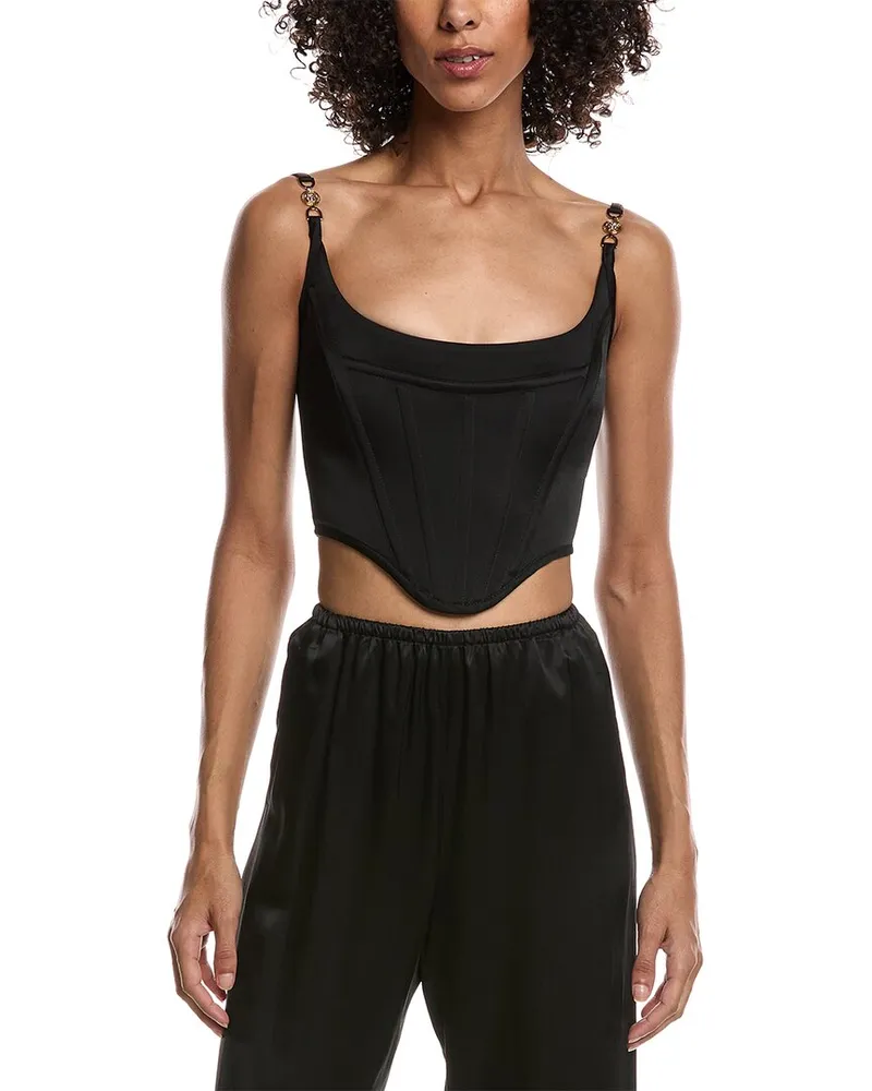 Versace Corset Top Black