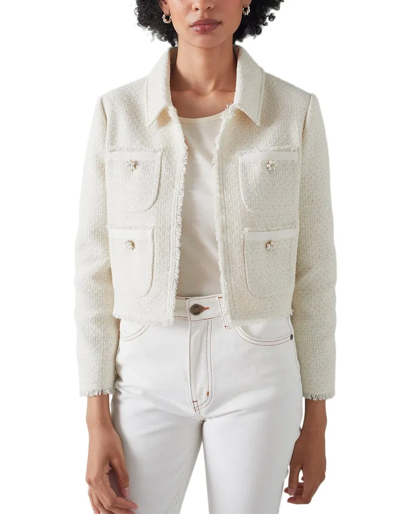 L.K.Bennett  L.K.Bennett Ada Wool-Blend Jacket Nocolor