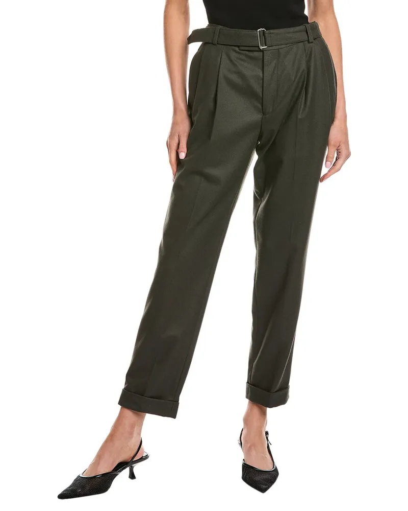 Officine Generale Officine Generale Pierre Wool Pant Green