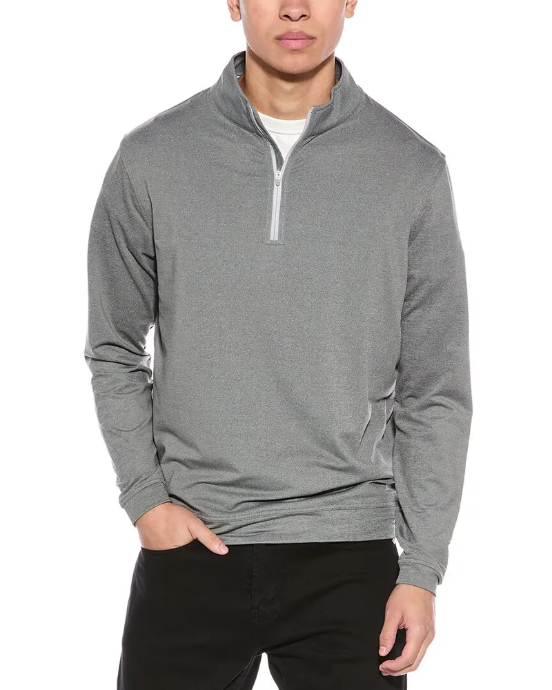 Peter Millar Quarter Zip Knitwear Grey