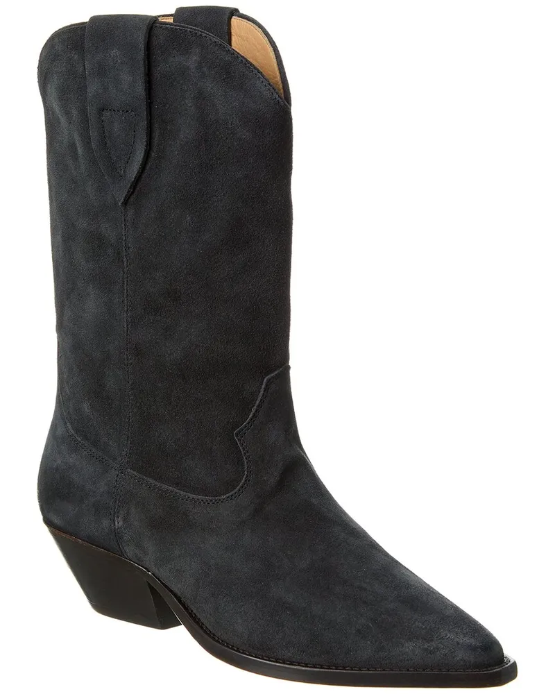 Isabel Marant Duerto Suede Boot Black