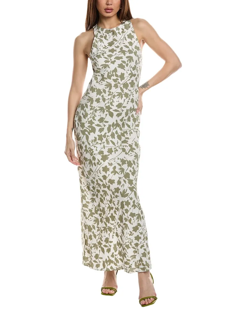 Faithfull The Brand Silya Maxi Dress Green