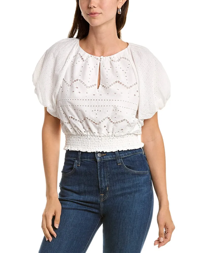 Diane von Furstenberg Lucy Top White