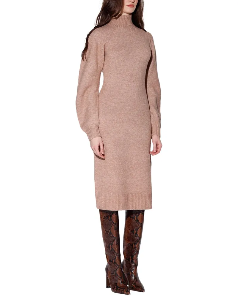 Walter Baker Adalina Midi Dress Brown