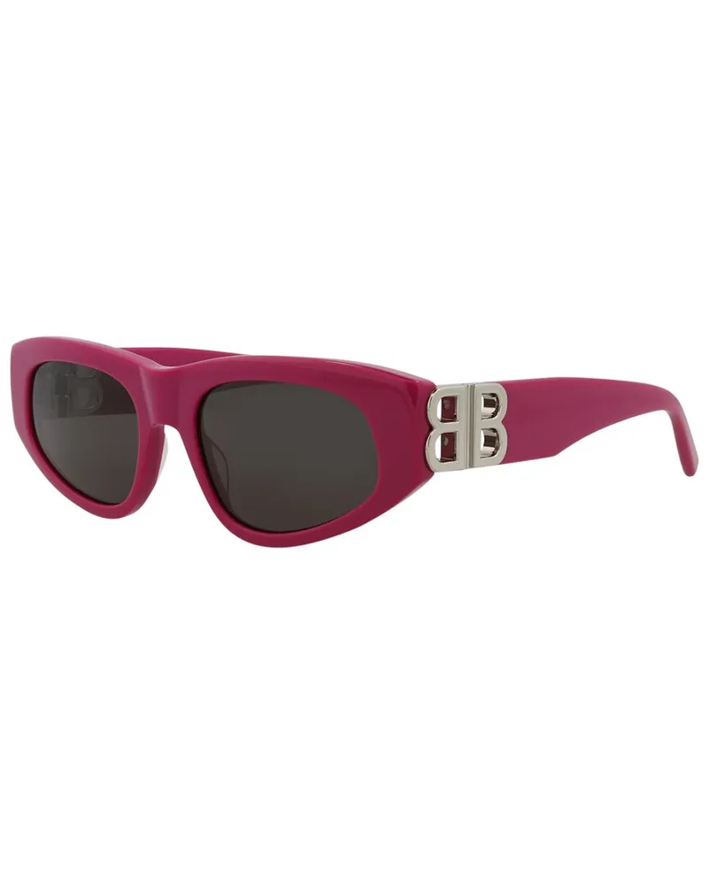 Balenciaga Women's BB0095S 53mm Sunglasses Pink