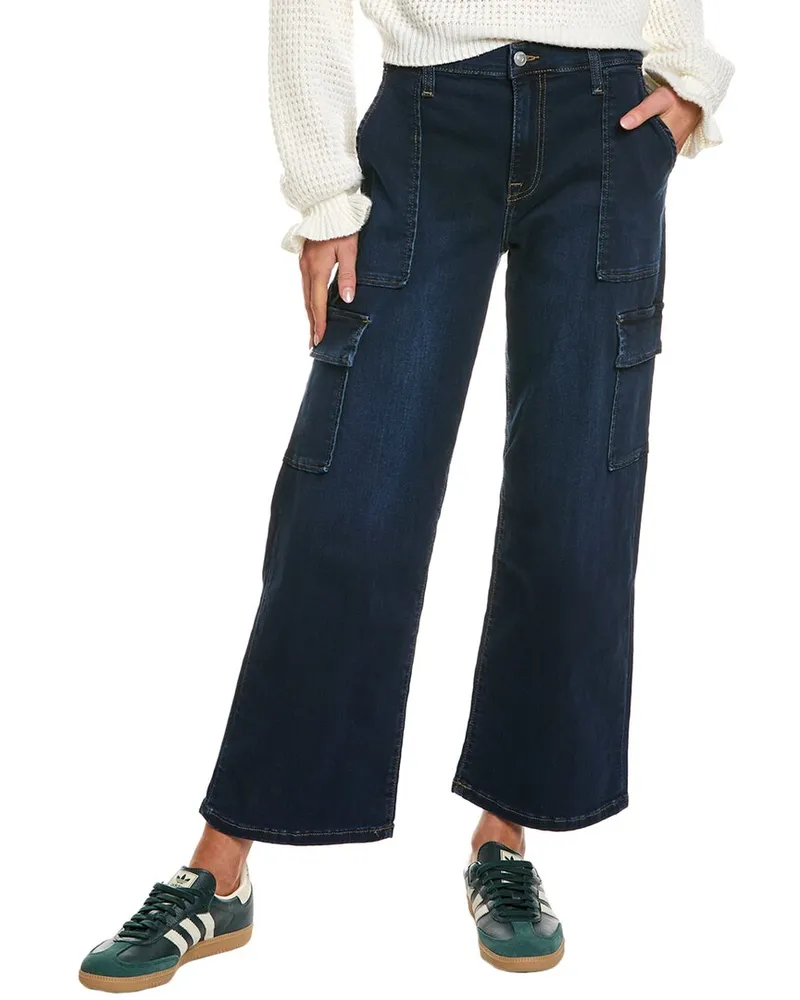 HUDSON Jeans Rosalie Europa Wide Leg Cargo Jean Blue