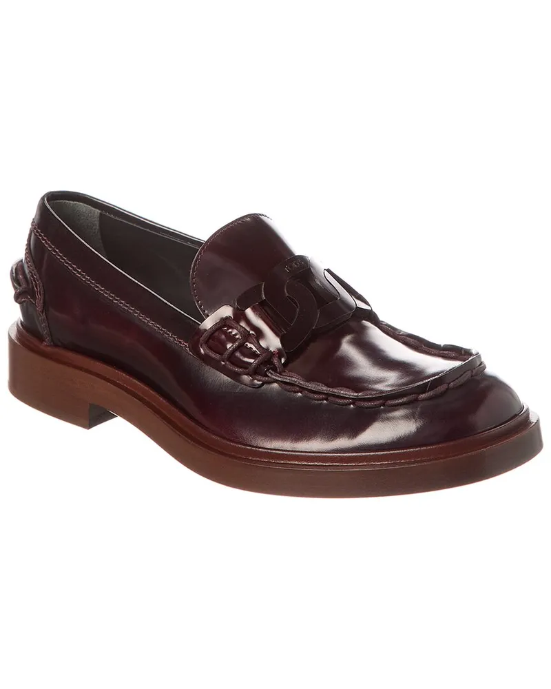 TOD'S TOD’s Leather Loafer Red