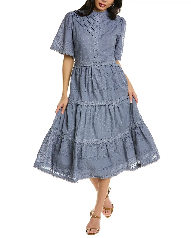We Are Kindred Francesca A-Line Dress Grey