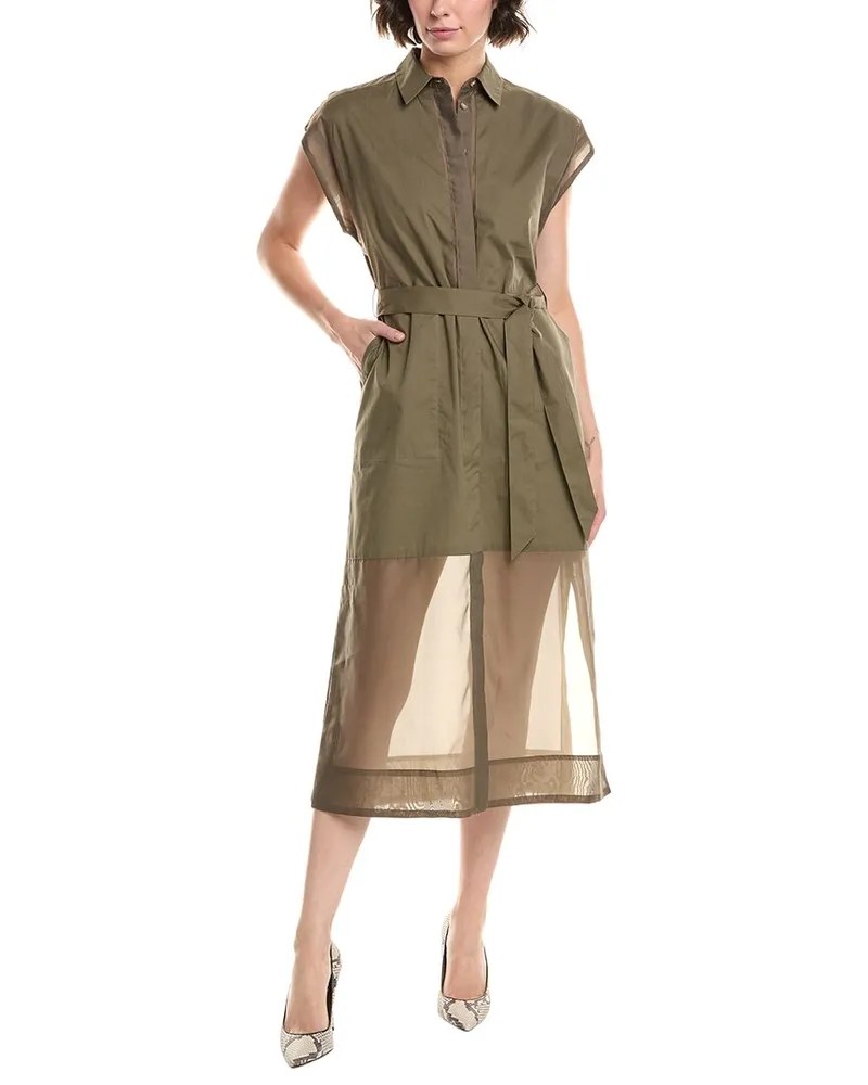 Rag & Bone Vicky Midi Dress Green