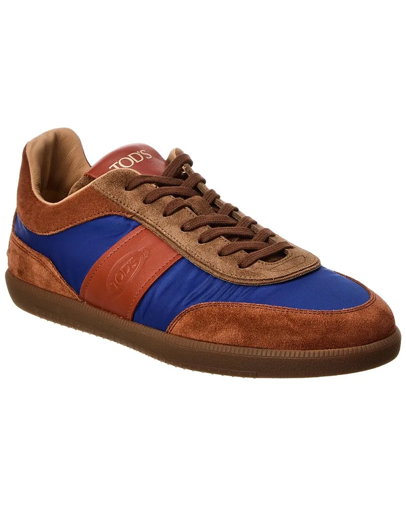 TOD'S TOD’s Leather & Suede Sneaker Brown