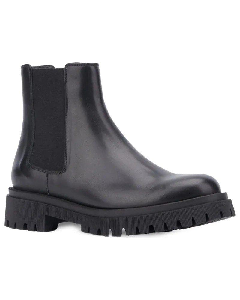 Aquatalia Olessa Weatherproof Leather Boot Black
